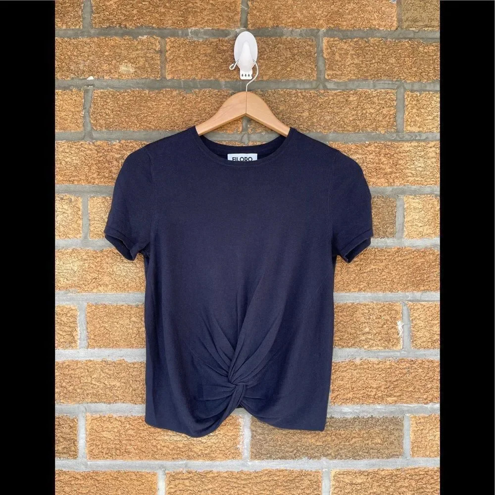 Filoro cashmere blend top small